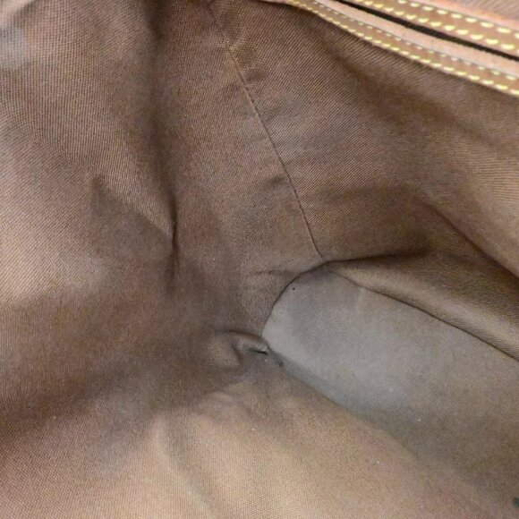 LOUIS VUITTON Montsouris MM Backpack Bag Monogram Leather Brown - Picture 3 of 16